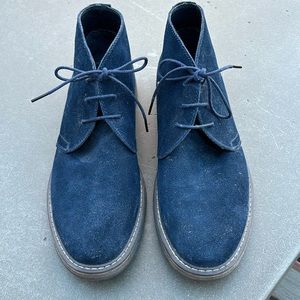 Men’s Joseph Abboud Collection navy Chukka boots